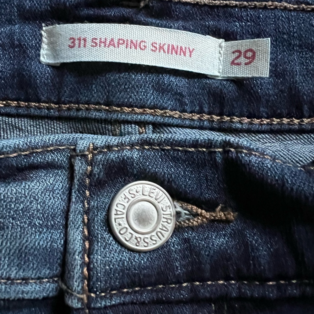 Women’s Levi’s 311 Shaping Skinny Jeans size 29 - Picture 2 of 5
